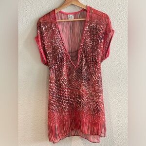 BECCA by Rebecca Virtue Cover Up xs/s & Small Bikini Top